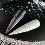 Load image into Gallery viewer, Black & White Collection - Snowflake Glitter Gel