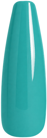Lagoon glossy nail swatch