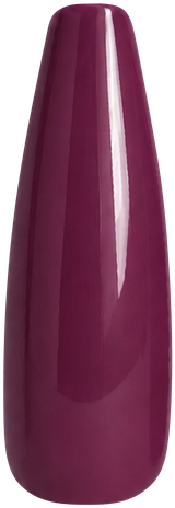 Sangria glossy nail swatch