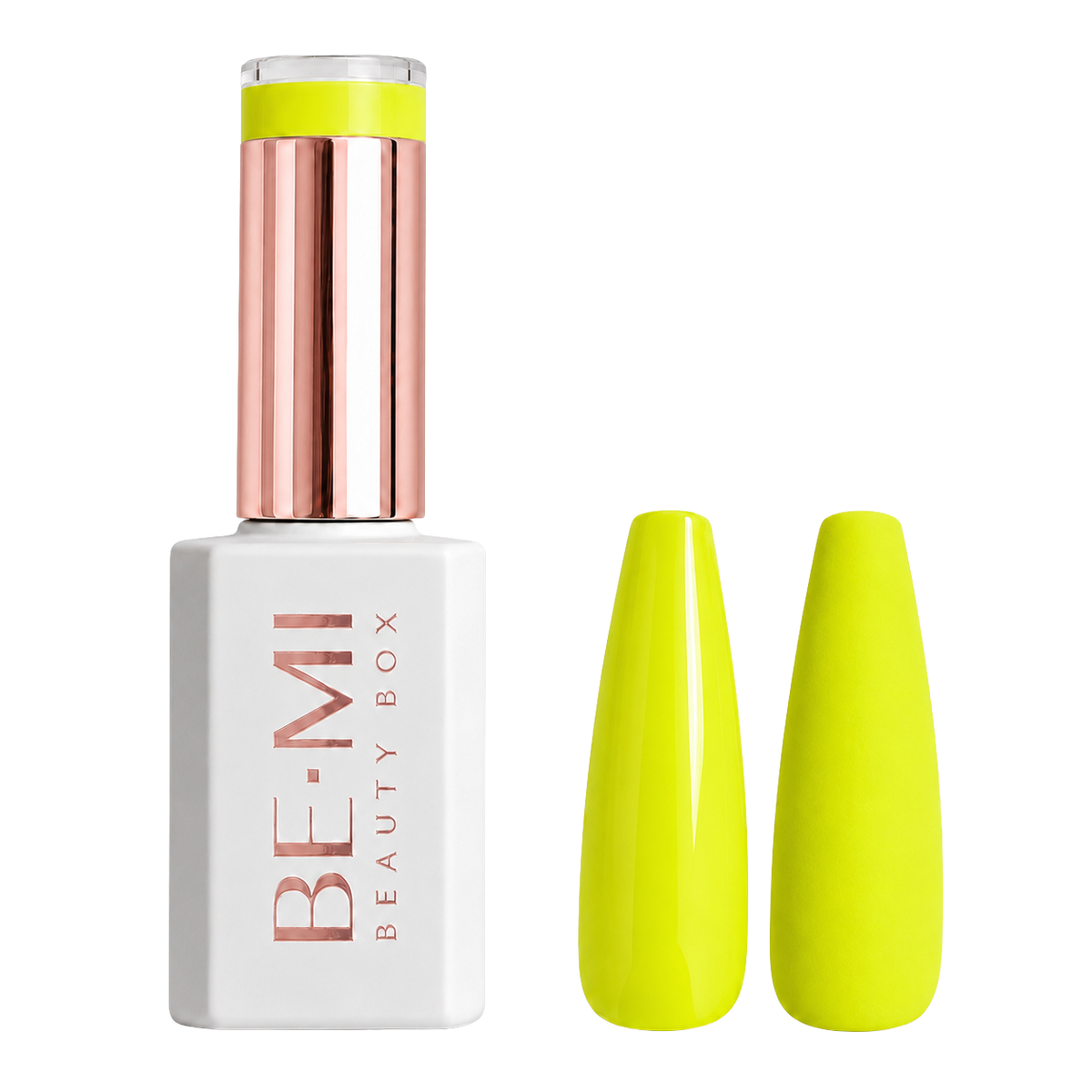 BEMI Creami O07 Gel Polish bottle and color swatch demonstrating full-coverage, self-leveling viscosity designed for professional, streak-free application.