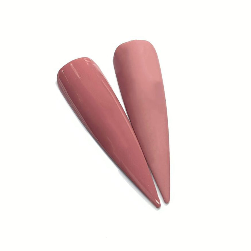 BEMI Creami F08 Gel Polish bottle and color swatch demonstrating full-coverage, self-leveling viscosity designed for professional, streak-free application.