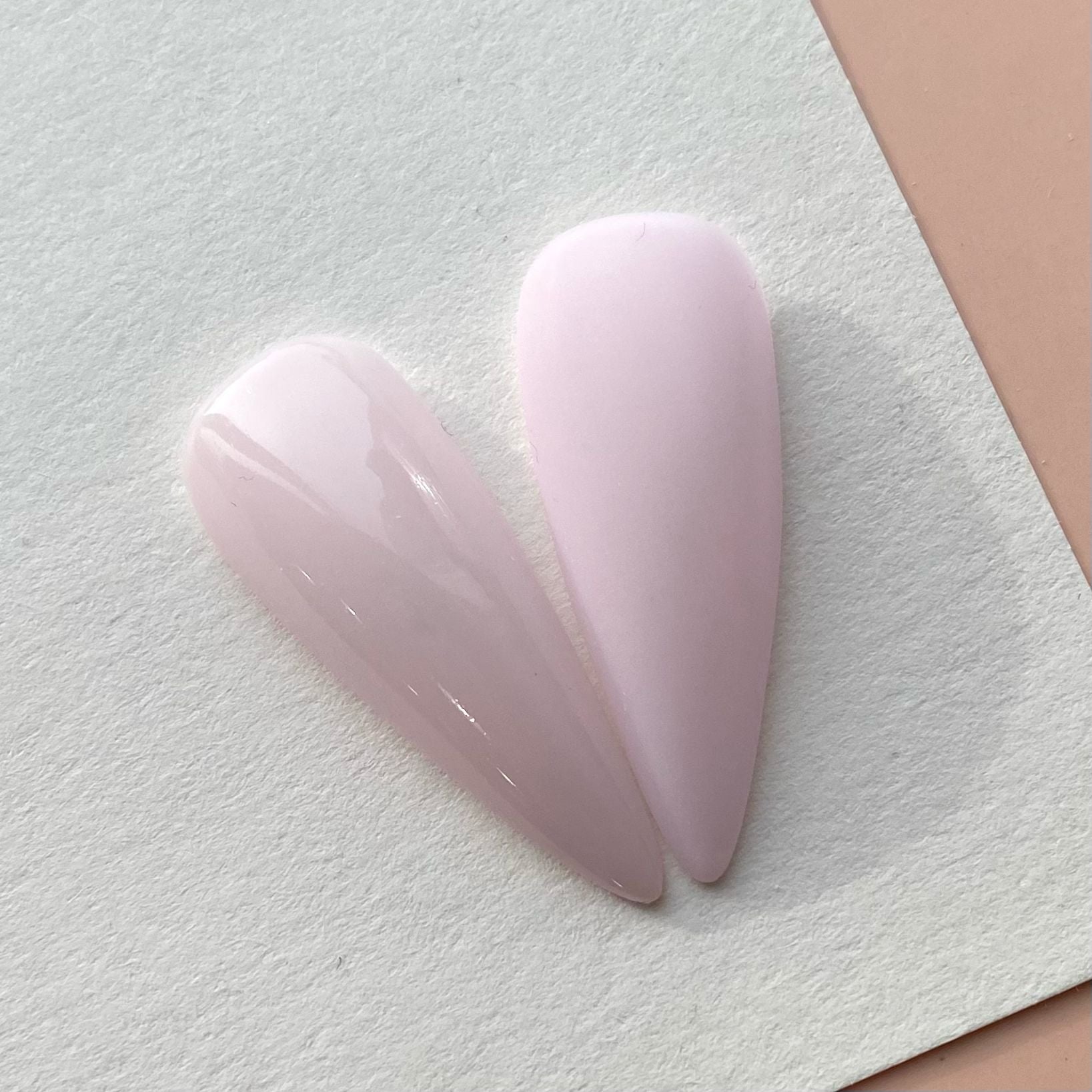 BEMI Creami SN01 Gel Polish bottle and color swatch demonstrating full-coverage, self-leveling viscosity designed for professional, streak-free application.